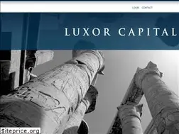 Sites similar to luxorcap.com