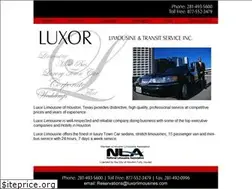 Sites similar to luxorlimousines.com