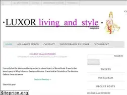 Sites similar to luxorlivingandstyle.com