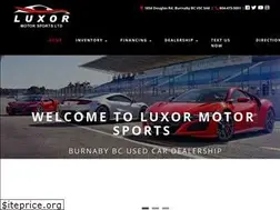 Sites similar to luxormotorsports.com