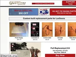 Sites similar to luxsaunaparts.com