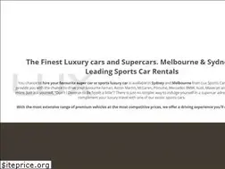 Sites similar to luxsportscarrentals.com.au