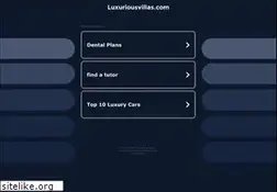 Sites similar to luxuriousvillas.com