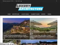 Sites similar to luxury-architecture.net