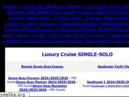 Sites similar to luxury-cruises-single.com