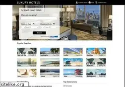 Sites similar to luxury-hotels.com
