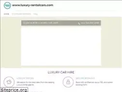 Sites similar to luxury-rentalcars.com