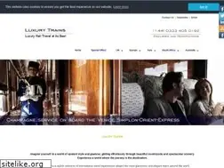 Sites similar to luxury-trains.co.uk