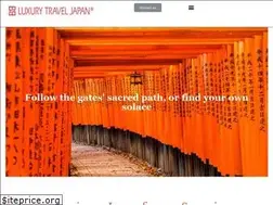 Sites similar to luxury-travel-japan.com