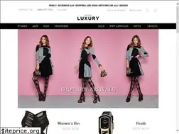 Sites similar to luxury.zappos.com