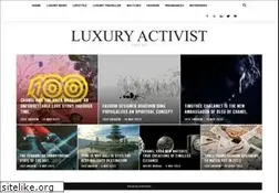 Sites similar to luxuryactivist.com