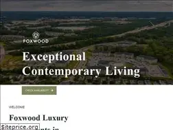 Sites similar to luxuryapartmentsatfoxwood.com