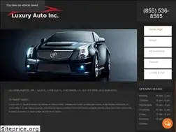 Sites similar to luxuryautoinc.com