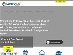 Sites similar to luxuryautoworks.com