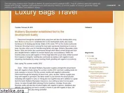 Sites similar to luxurybagstravel.blogspot.com