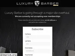 Sites similar to luxurybarber.com
