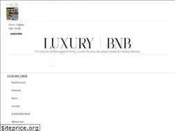 Sites similar to luxurybnbmag.co.uk