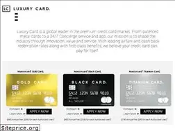 Sites similar to luxurycard.com