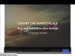 Sites similar to luxurycarmarketplace.com