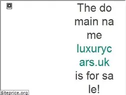 Sites similar to luxurycars.uk