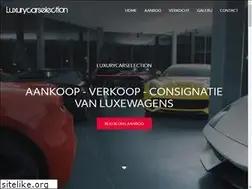 Sites similar to luxurycarselection.be