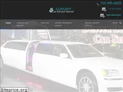 Sites similar to luxurycarservicedenver.com