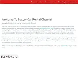 Sites similar to luxurycarsrental.in