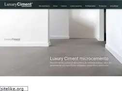 Sites similar to luxuryciment.com