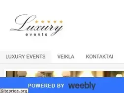 Sites similar to luxuryevents.lt