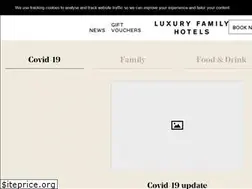 Sites similar to luxuryfamilyhotels.com