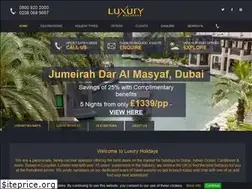Sites similar to luxuryholidays.co.uk