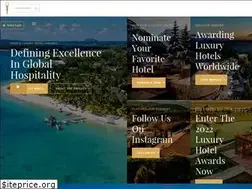 Sites similar to luxuryhotelawards.com