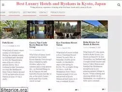 Sites similar to luxuryhotelkyoto.com