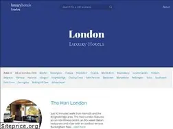Sites similar to luxuryhotels-london.com