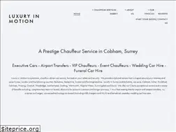 Sites similar to luxuryinmotion.co.uk