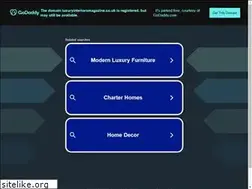 Sites similar to luxuryinteriorsmagazine.co.uk