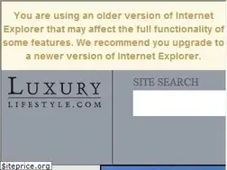 Sites similar to luxurylifestyle.com