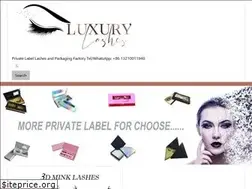 Sites similar to luxuryminklash.com
