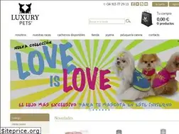 Sites similar to luxurypets.es