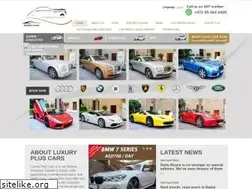 Sites similar to luxurypluscars.com