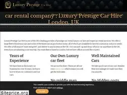 Sites similar to luxuryprestigecarhire.com