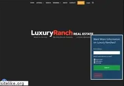 Sites similar to luxuryranchrealestate.com