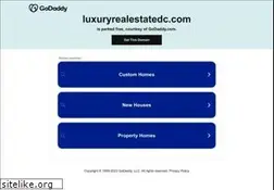 Sites similar to luxuryrealestatedc.com