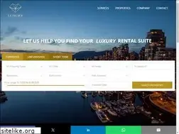 Sites similar to luxuryrentalsuites.ca