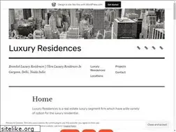 Sites similar to luxuryresidencesindia.wordpress.com