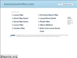 Sites similar to luxuryresortvillas.com