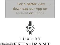 Sites similar to luxuryrestaurant.guide