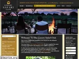 Sites similar to luxurysafariclub.net