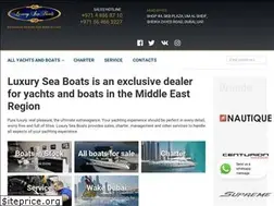 Sites similar to luxuryseaboats.com