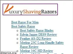 Sites similar to luxuryshavingrazors.com